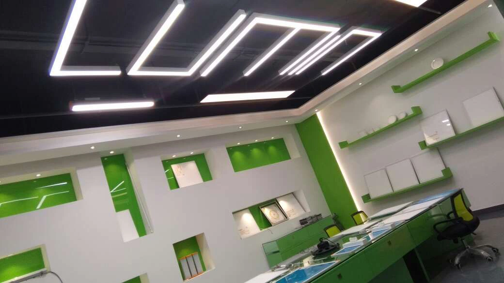 1.2m LED Linear Recessed Ceiling Batten Office Light with Seamless Stitching