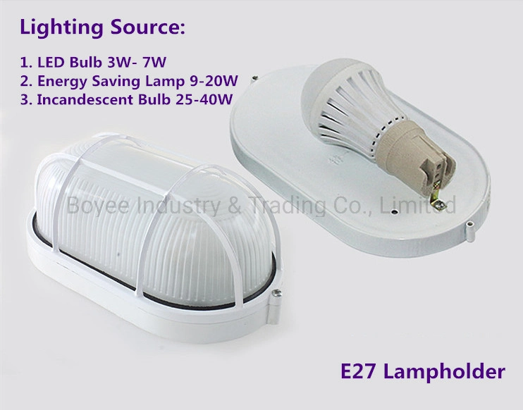 High Quality Outdoor IP65 24W Round LED Bulkhead Light Moisture-Proof Light